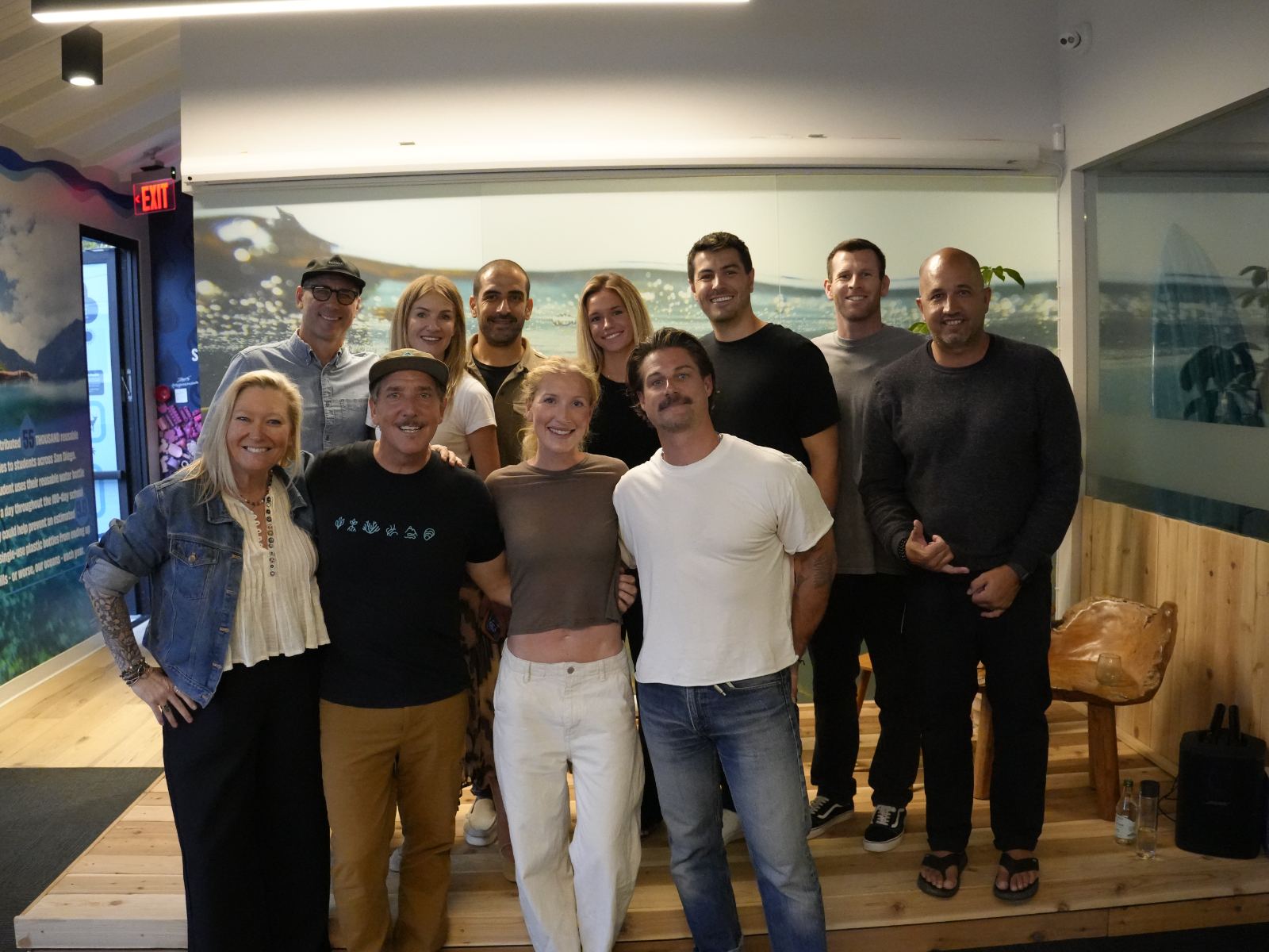 Panelists, Seatrees and the NINE15 team after the event