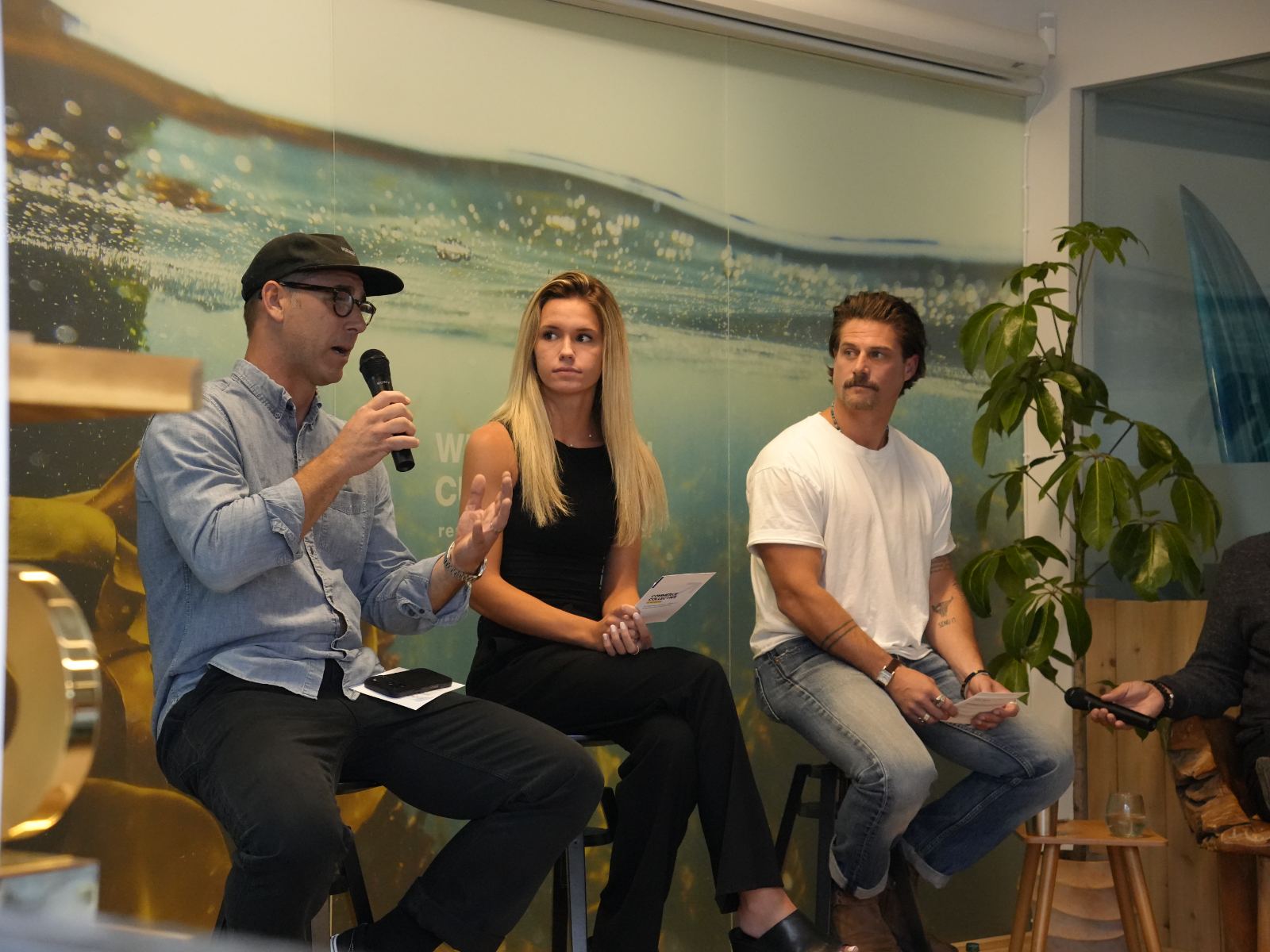 Sustainability roundtable panelists